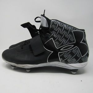 Under Armour Football Cleats C1N Size 14 Black